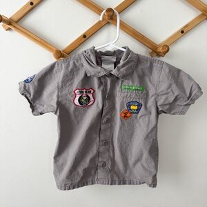 Vintage Handy Manny button down shirt 2T